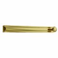 Ives Commercial Solid Brass 6in Modern Surface Bolt Bright Brass Finish 40B36